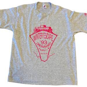 VTG 90s Vintage Norwegian Cruise T-Shirt Size XXL